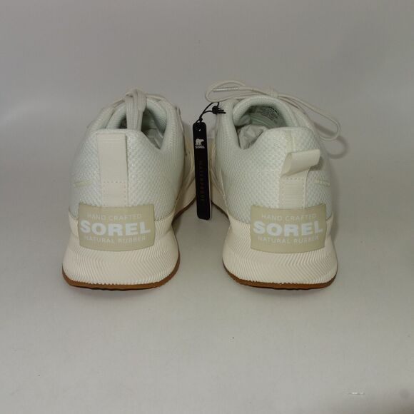 NEW Sorel Out N About III Low Women's 9 Sneakers Shoes Sea Salt Chalk Cream - Picture 8 of 15